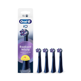 Holland & Barrett Oral-B iO Series Radiant White Black Replacement Brush Heads for Teeth Whitening, 4 Count- Buy online at McGrocer