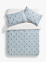 John Lewis John Lewis Trellis Ikat Duvet Cover Set Single- Buy online at McGrocer