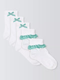 John Lewis children's ankle socks 5-pack, British brand