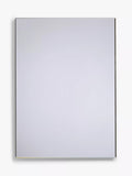 John Lewis bevelled bathroom mirror silver 30x40cm, imported from the UK