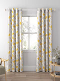 John Lewis Ines print lined eyelet curtains 228x137cm, imported from the UK