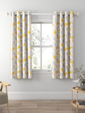 John Lewis Ines print lined eyelet curtains 228x137cm, imported from the UK