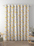 John Lewis Ines print lined eyelet curtains 228x137cm, imported from the UK