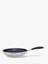John Lewis John Lewis The Pan Stainless Steel Non-Stick Frying Pan 24cm- Buy online at McGrocer