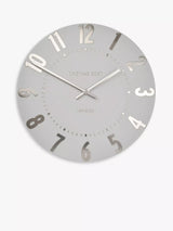 John Lewis Thomas Kent Mulberry Wall Clock - 50cm Diameter- Buy online at McGrocer