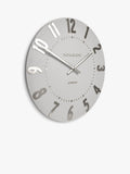 Thomas Kent Mulberry wall clock with Arabic numerals - British product