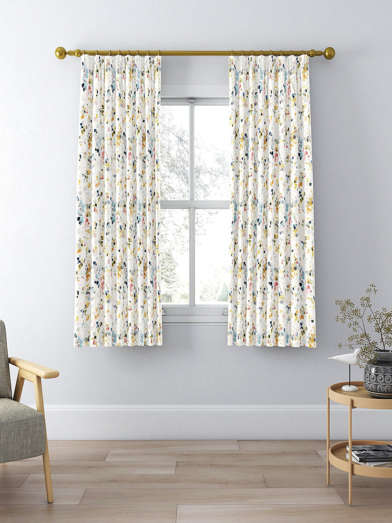 John Lewis Dapple abstract print curtains 117x137cm (British brand)