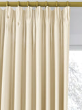 John Lewis Textured Weave Pair Blackout Lined Pencil Pleat Curtains