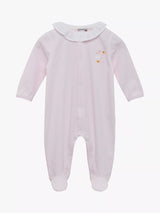 John Lewis Trotters Lapinou Baby Jemma Organic Cotton Duck Appliqué Jersey Bodysuit- Buy online at McGrocer