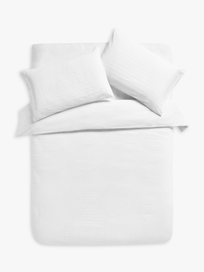 John Lewis Stepped Waffle Duvet Cover Single, UK version