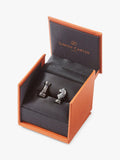 Simon Carter chess piece cufflinks grey - British product