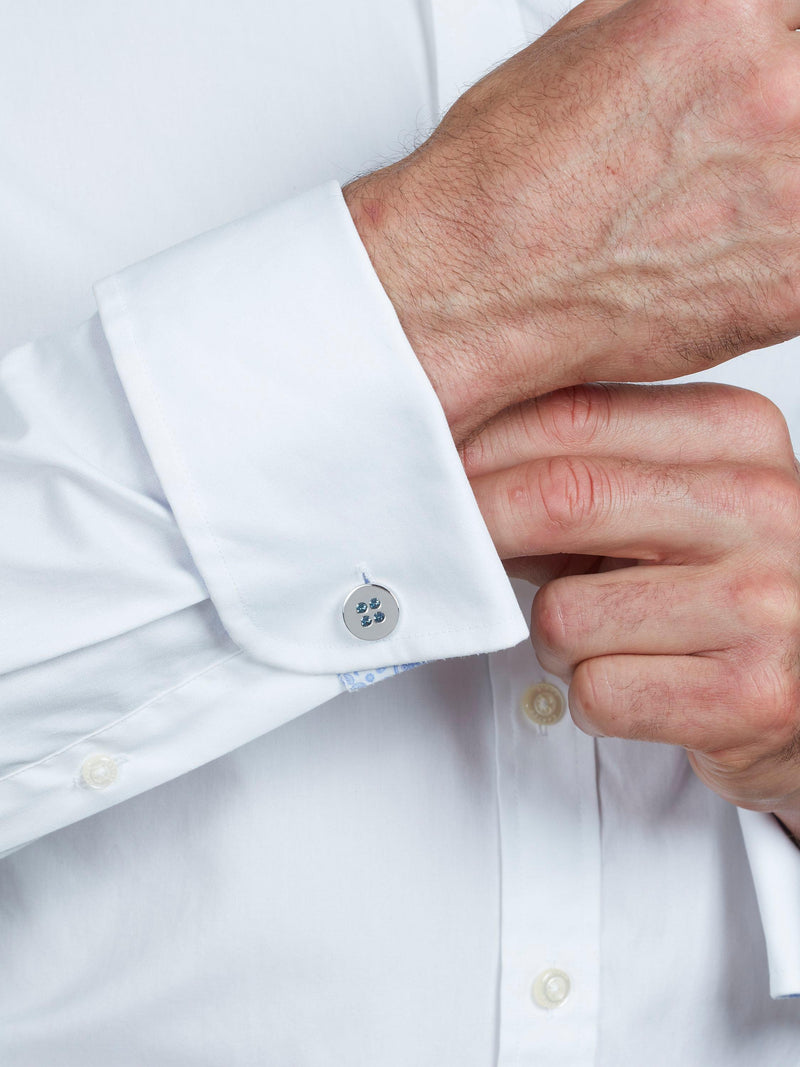 Simon Carter blue Swarovski crystal cufflinks - British product