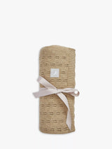 John Lewis The Little Tailor Cotton Pointelle Baby Blanket- Buy online at McGrocer