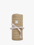 The Little Tailor cotton pointelle baby blanket (British brand)