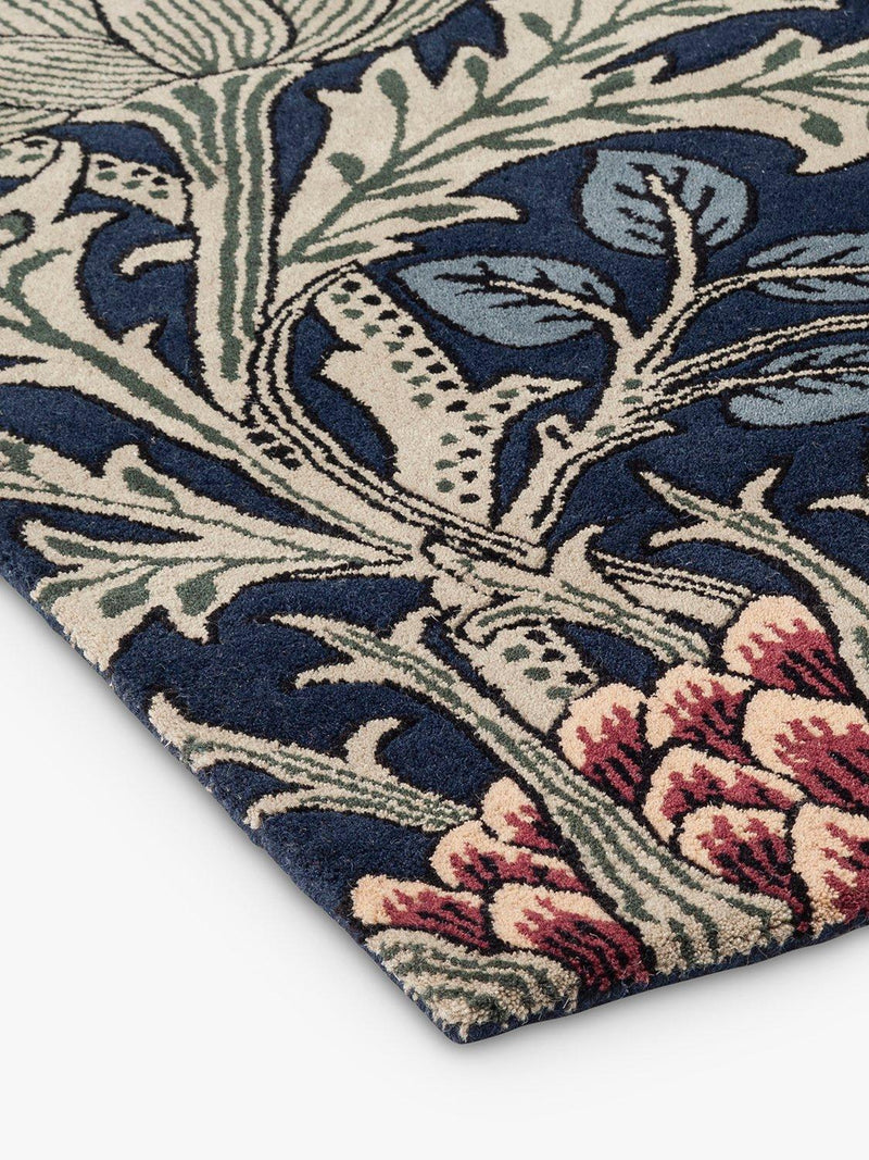 Morris & Co Artichoke rug hand-tufted wool 200x140cm - British product