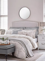 John Lewis Laura Ashley Pussy Willow Duvet Cover Set Double- Buy online at McGrocer