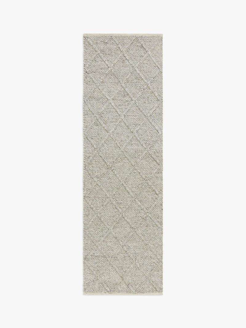 John Lewis Guernsey wool-mix rug 70x240cm (British brand)