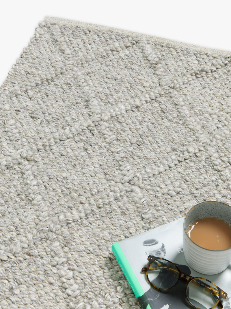 John Lewis Guernsey wool-mix rug 70x240cm (British brand)
