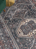 John Lewis Trio Medallion Rug blue (British brand)