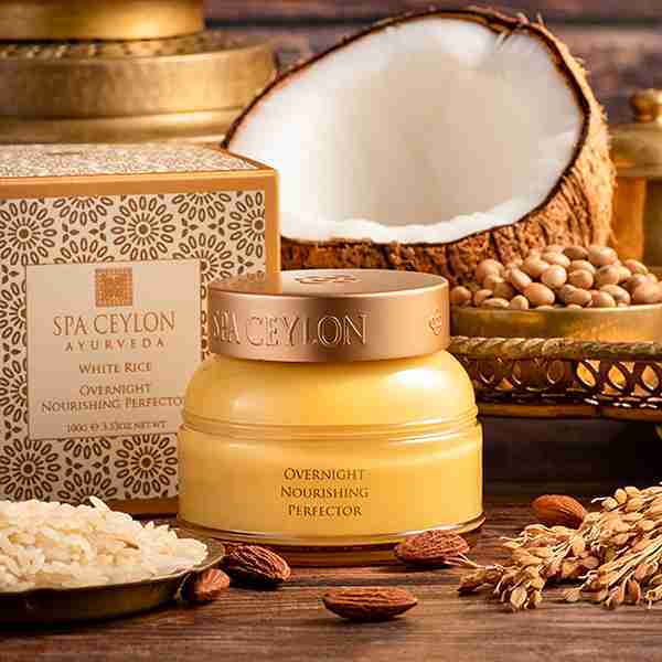 SPA CEYLON White Rice Overnight Nourishing Perfector 100g (British brand)