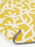 Mini Moderns forest cotton towel mustard imported from the UK