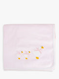 Trotters baby blanket Jemima Duck Pink/White (British brand)