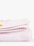 Trotters baby blanket Jemima Duck Pink/White (British brand)