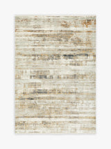 John Lewis John Lewis Alora Rug, Gold/Silver L290 x W200cm- Buy online at McGrocer
