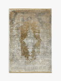 Gooch Luxury distressed medallion rug 290x200cm, imported from the UK