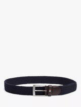 John Lewis Tommy Hilfiger Adan Textured Belt Navy- Buy online at McGrocer