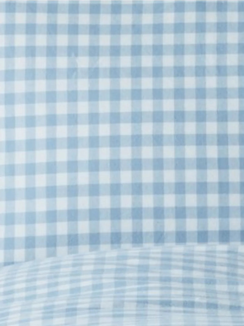 John Lewis Gingham Duvet Cover Set - McGrocer