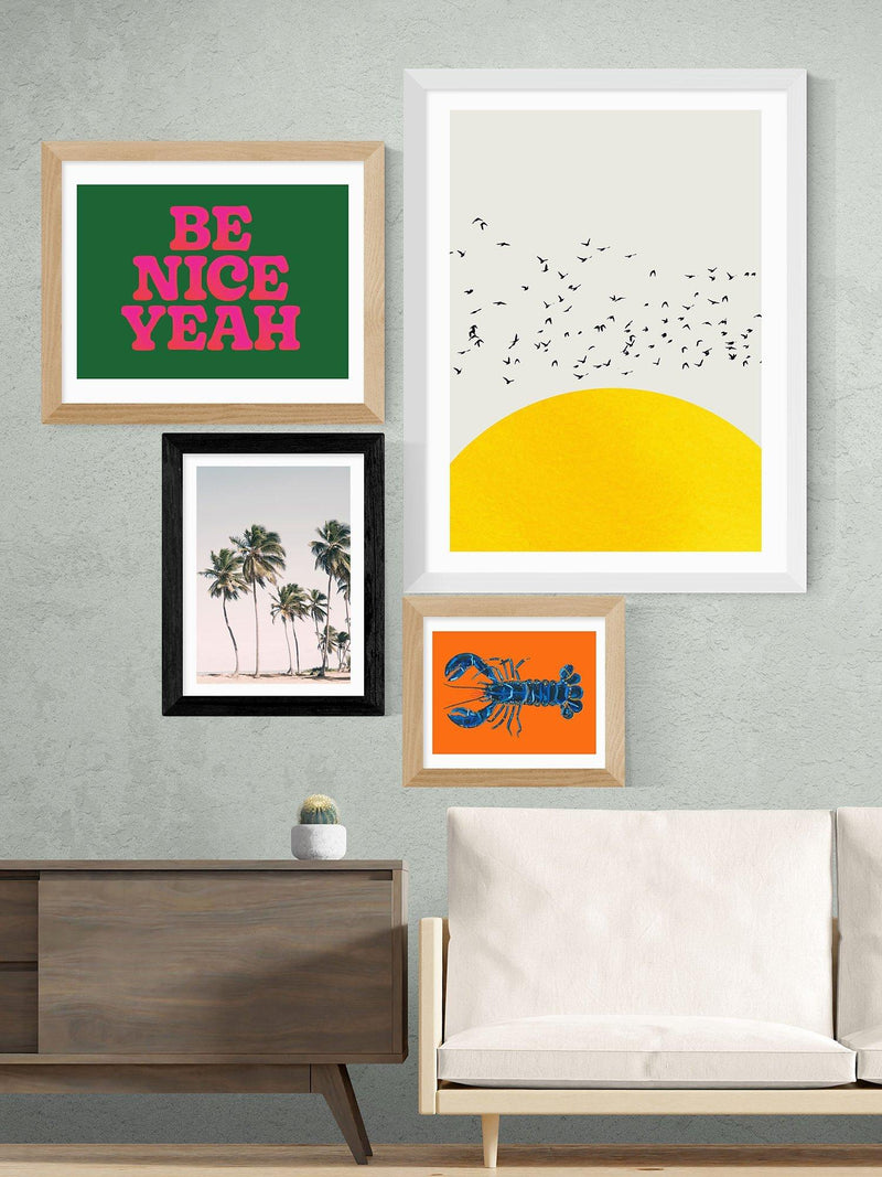 EAST END PRINTS framed print Island Dreams 60x80cm, imported from the UK
