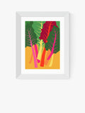 East End Prints Anek Chard Framed Print 30x40cm - British product
