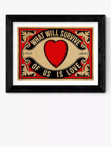 John Lewis EAST END PRINTS Indieprints Arundel Tomb - Love Framed Print 25x30cm- Buy online at McGrocer