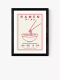 EAST END PRINTS Violet Studio 'Ramen' Framed Print 30x40cm
