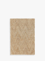 John Lewis John Lewis Chevron Knot Jute Rug- Buy online at McGrocer