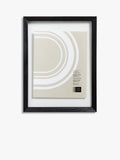John Lewis black pine wood floating poster frame, UK version