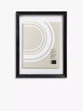 John Lewis black pine wood floating poster frame, UK version