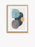 East End Prints Tracie Andrews 'Cyra' Abstract Framed Print 30x40cm