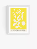 EAST END PRINTS Ani Vidotto 'L'Estate dei Fiori' Framed Print 25x30cm