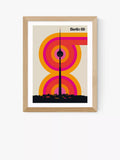 EAST END PRINTS Bo Lundberg 'Berlin 69' Framed Print, 25x30cm
