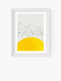 EAST END PRINTS Kubistika 'A Thousand Birds' Framed Print 25x30cm