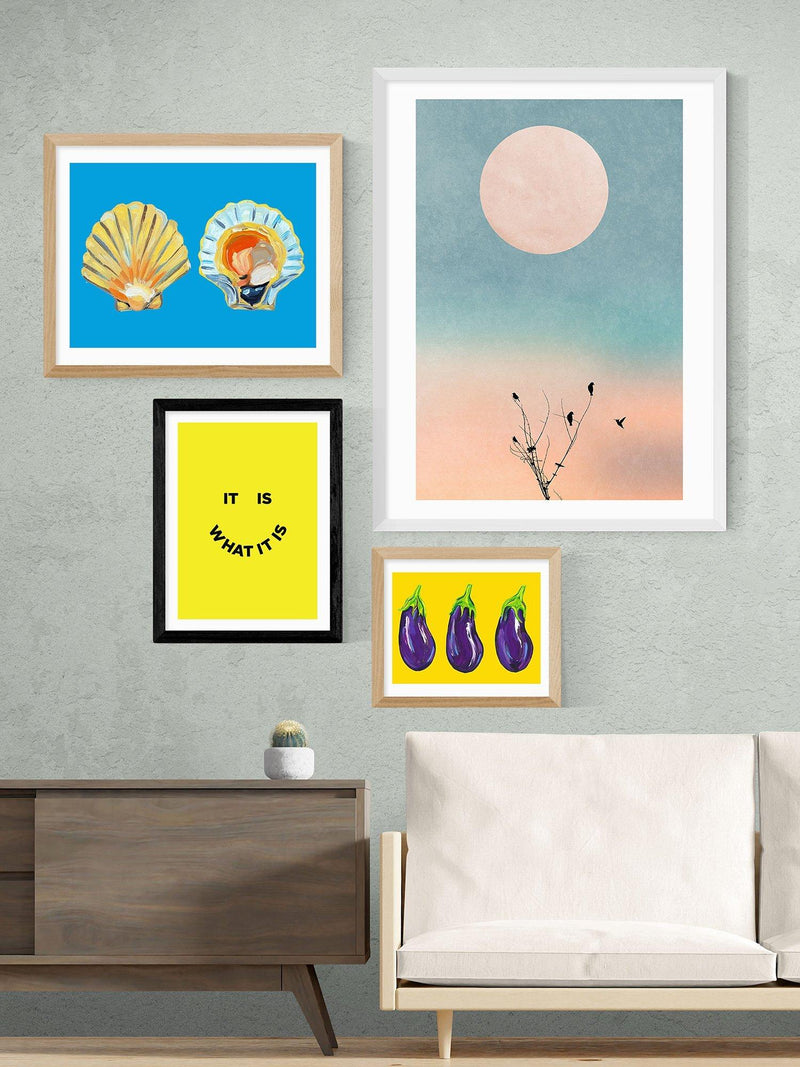 EAST END PRINTS It Is What It Is Print 25x30cm - British product