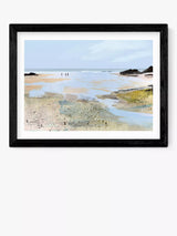 John Lewis EAST END PRINTS Dan Hobday Seaview Framed Wall Art Print 25x30cm- Buy online at McGrocer