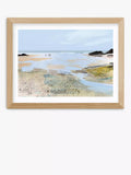 EAST END PRINTS Dan Hobday Seaview Framed Wall Art Print 25x30cm