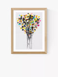 EAST END PRINTS Garima Dhawan Buttercups II Framed Print 25x30cm