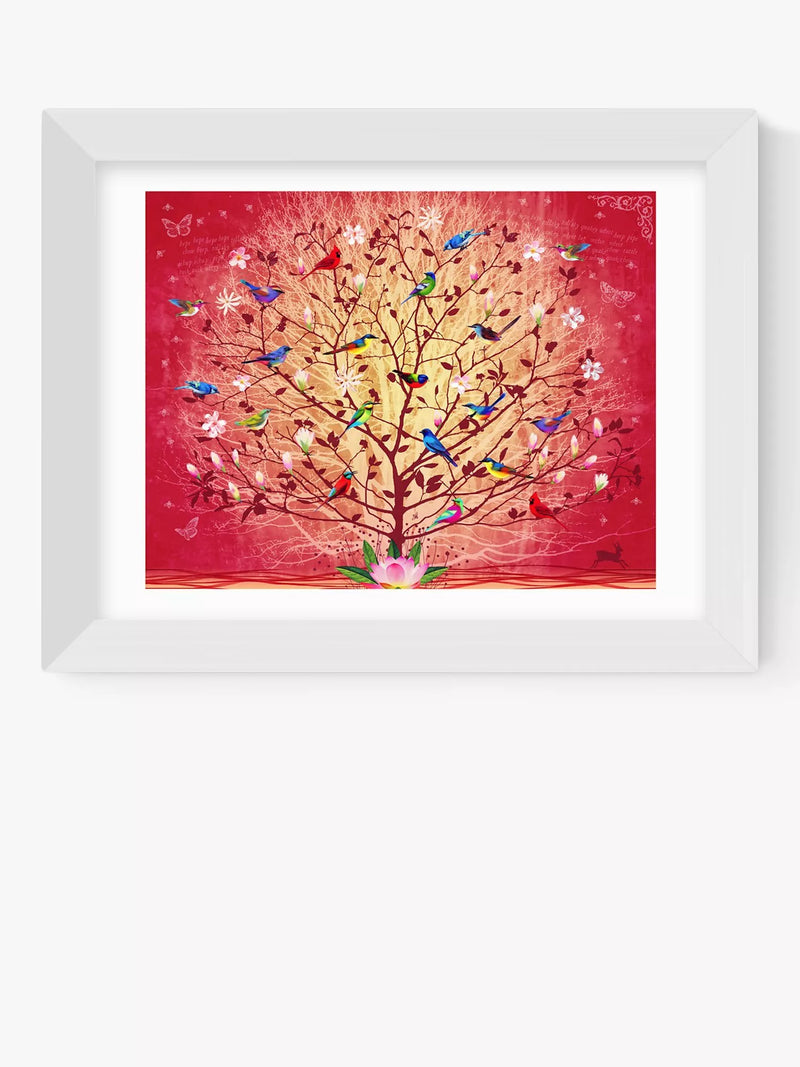EAST END PRINTS Fiona Watson 'Overlooked Happiness' Framed Print 40x50cm