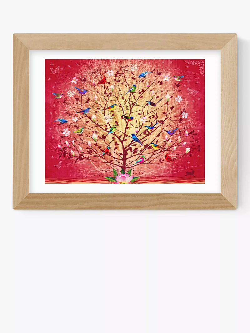 East End Prints Overlooked Happiness framed print 40x50cm (British brand)