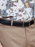 Simon Carter leather reversible belt black brown - UK version