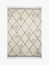 John Lewis John Lewis Berber Style Rug, Grey, 200cm x 300cm- Buy online at McGrocer